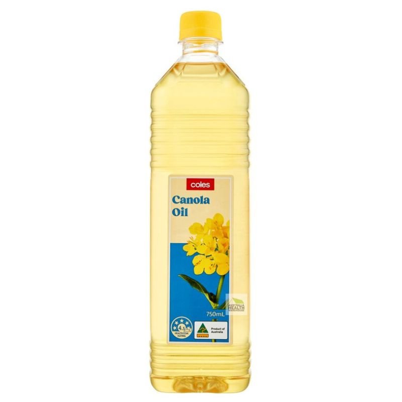 Coles Canola Oil 750mL