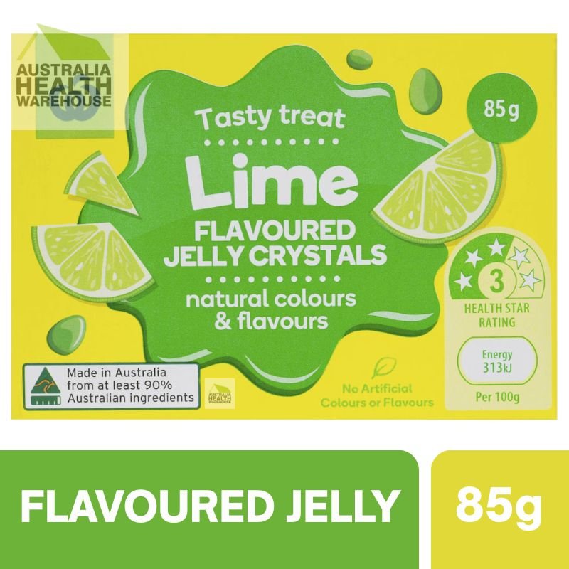 [Expiry: 05/06/2026] Woolworths Jelly Lime 85g