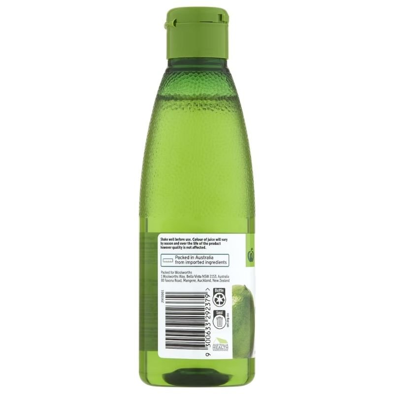 [Expiry Date: 24/11/2026] Woolworths Lime Juice 250mL
