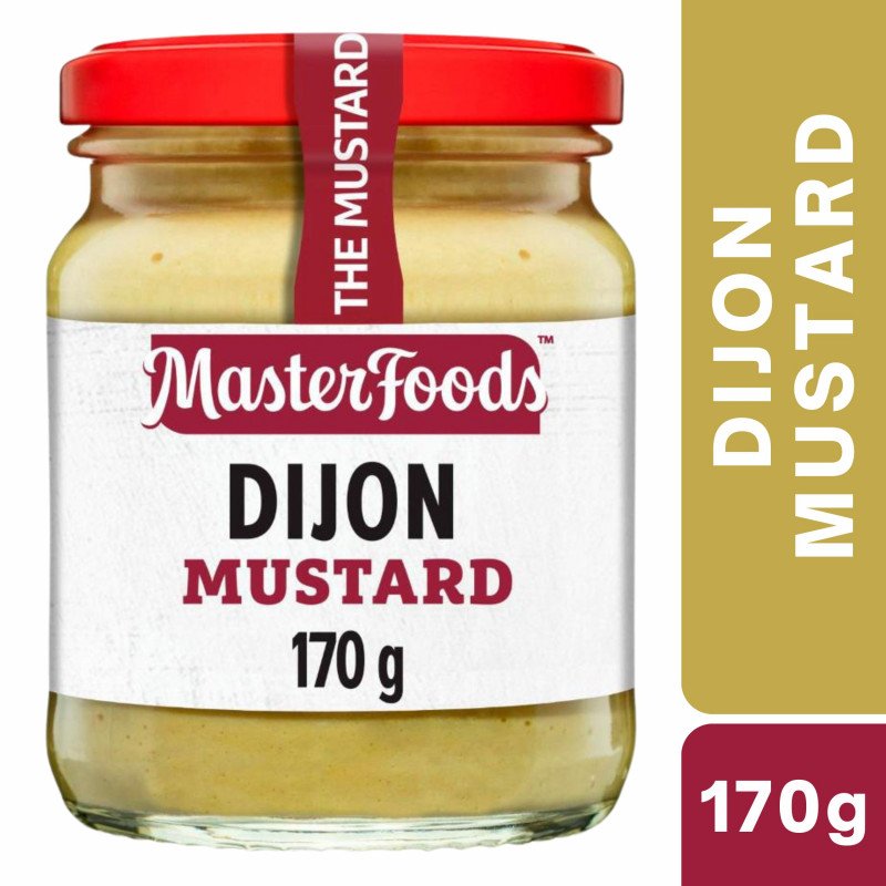 [Expiry Date: 25/04/2027] MasterFoods Dijon Mustard 170g