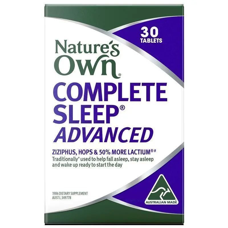 [Expiry: 01/2029] Nature's Own Complete Sleep Advanced 30 Tablets