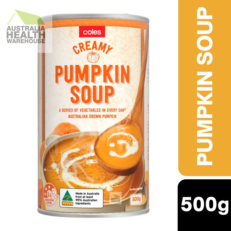 Coles Creamy Pumpkin Soup 500g