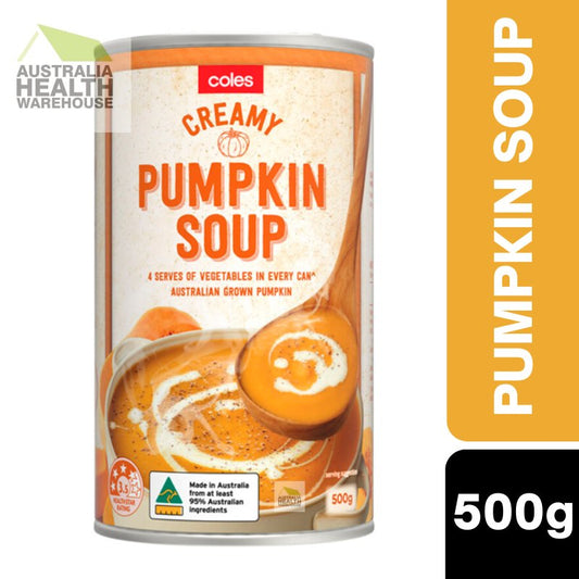 Coles Creamy Pumpkin Soup 500g