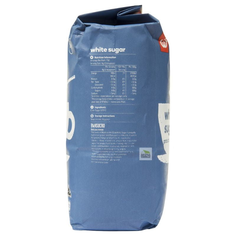 Woolworths Essentials White Sugar 3kg