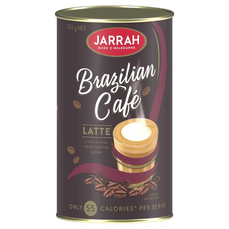 [Expiry Date: 05/11/2027] Jarrah Brazilian Café Latte Instant Coffee 250g