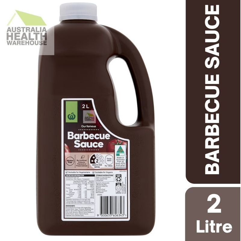 Woolworths Barbecue Sauce 2 Litre