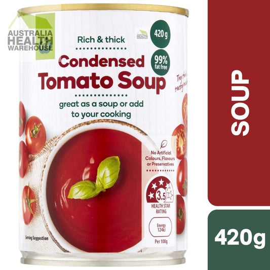 Woolworths Condensed Tomato Soup 420g