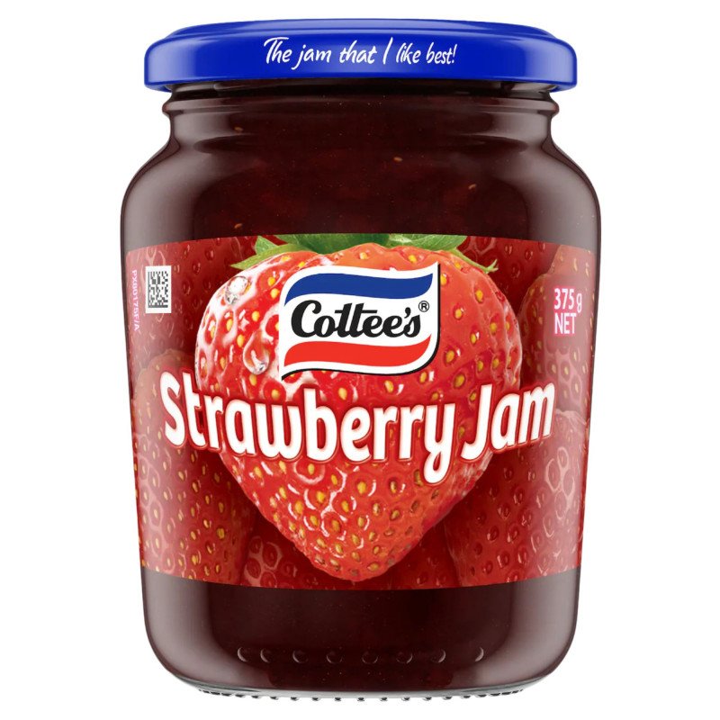 [Expiry Date: 28/05/2028] Cottee's Strawberry Jam 375g
