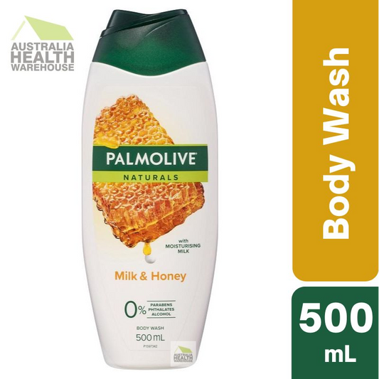 Palmolive Naturals Milk & Honey Body Wash 500mL