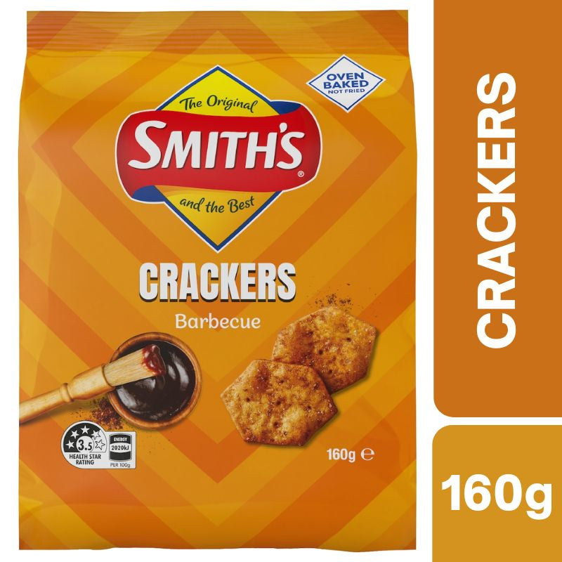 Smith's Crackers Barbeque Snack 160g