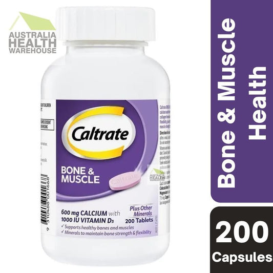 [Expiry: 07/2026 ] Caltrate Bone & Muscle 200 Tablets