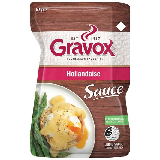 [Expiry Date: 19/02/2027] Gravox Hollandaise Sauce Liquid Pouch 165g