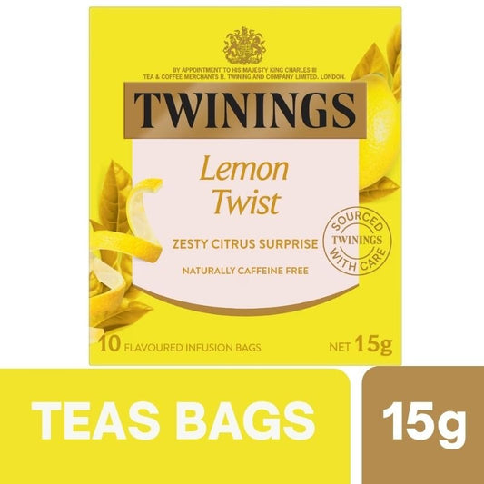 [Expiry: 02/08/2028]  Twinings Lemon Twist Tea Bags 10 pack