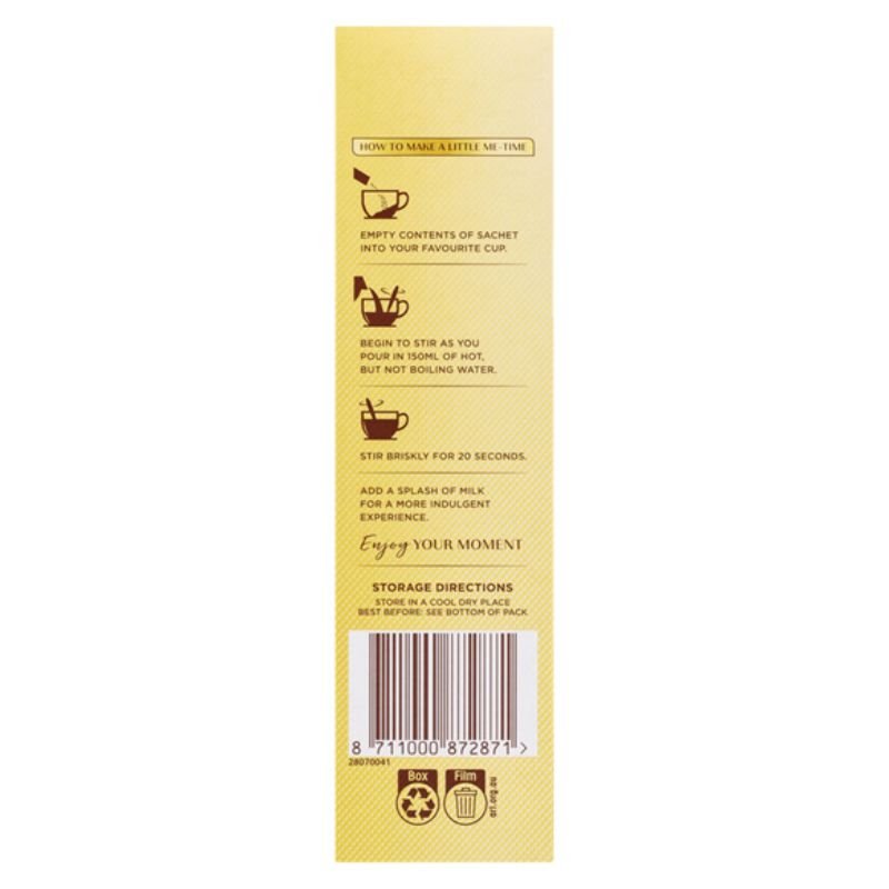 [Expiry:11/07/2027]  Moccona Cafe Classics Strong Cappuccino Coffee 10 Sachets