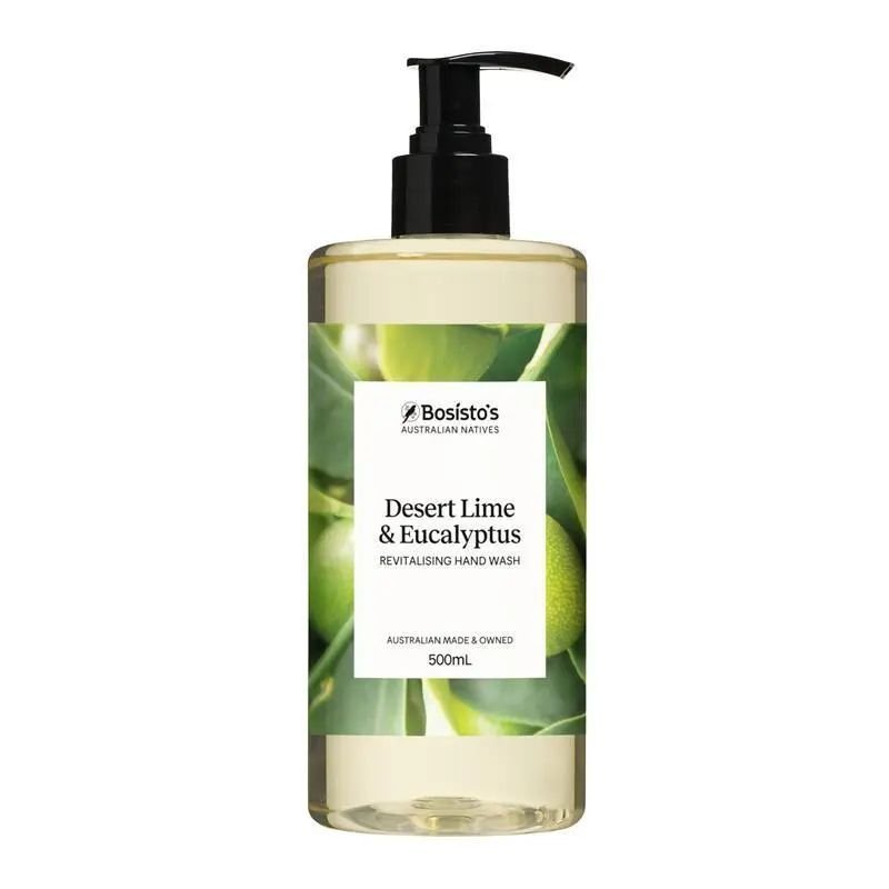 Bosisto's Desert Lime & Eucalyptus Hand Wash 500mL Pump