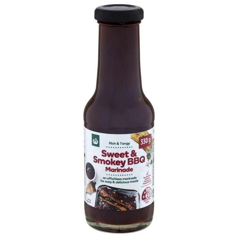[Expiry: 30/01/2027] Woolworths Sweet & Smokey BBQ Marinade 330g