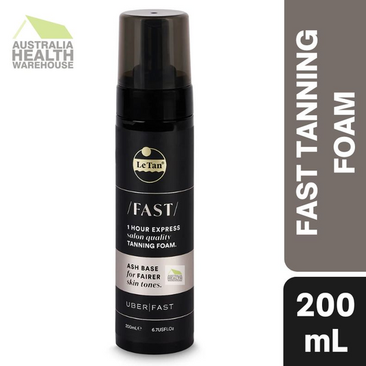 Le Tan Fast 1 Hour Express Tanning Foam Ash Base 200mL