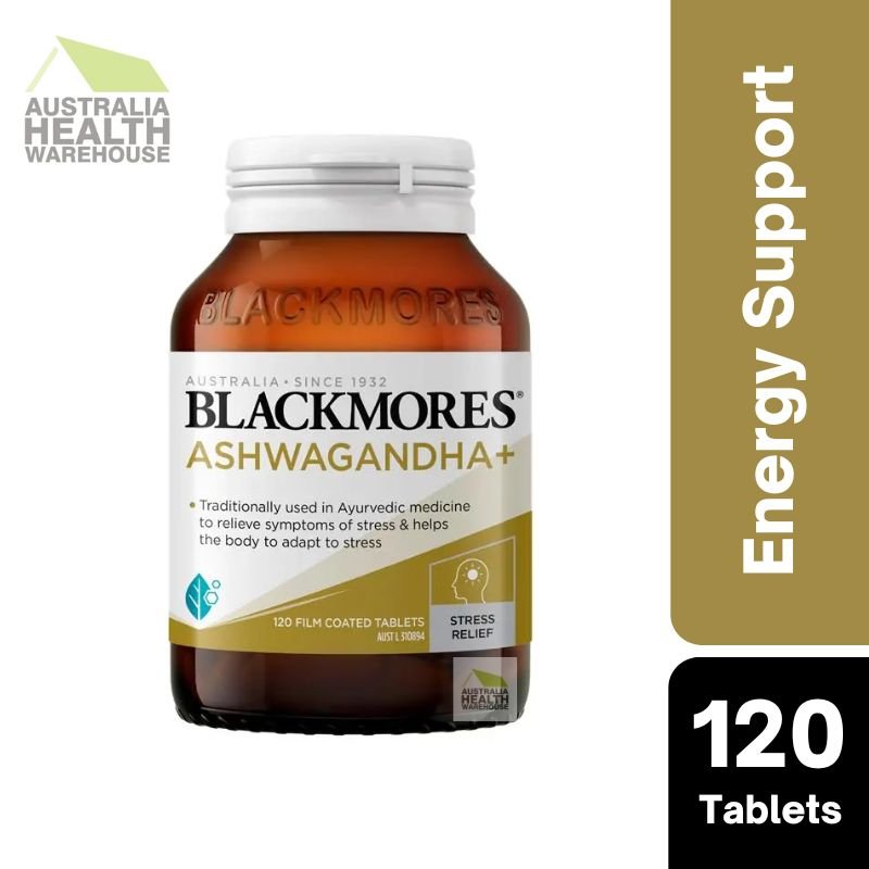 [Expiry: 23/02/2028] Blackmores Ashwagandha+ 120 Tablets