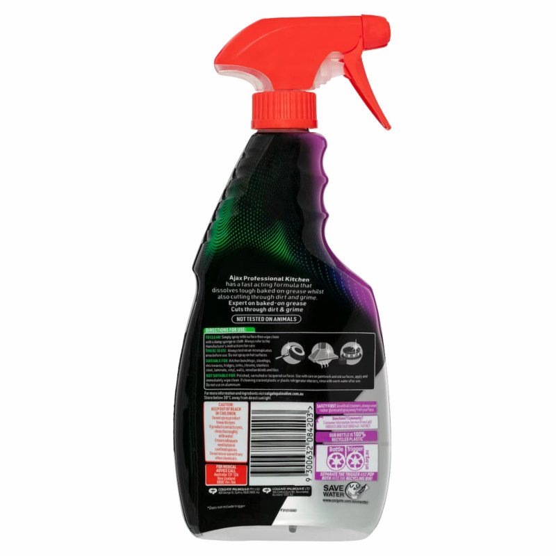 Ajax Professional Kitchen Cleaner Disinfectant Trigger 500mL