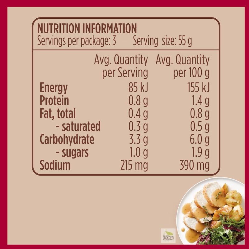 [Expiry Date: 06/05/2027] Gravox Roast Chicken With Herbs Liquid Gravy Pouch 165g