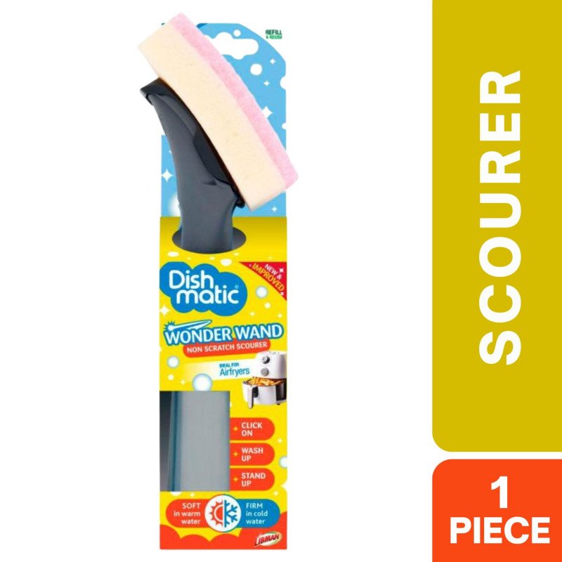 Dishmatic Wonder Wand Handle Non Scratch Scourer