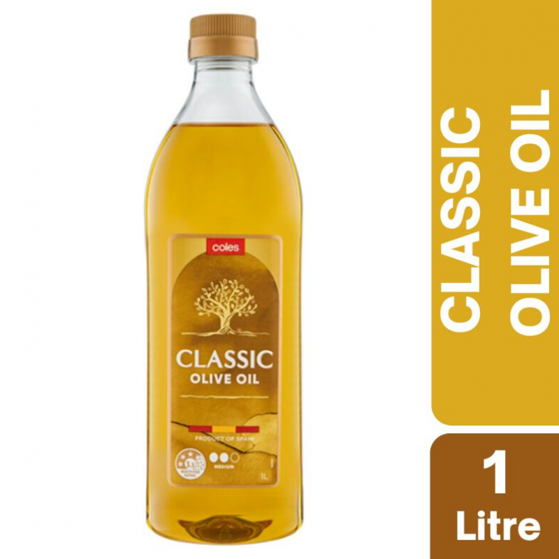 [CLEARANCE Expiry Date: 11/06/2026] Coles Classic Olive Oil 1 Litre