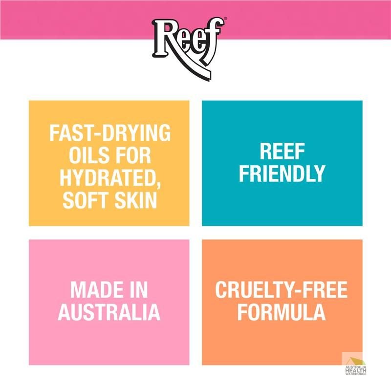 [Expiry: 09/2026] Reef Sun Tan Oil 220mL