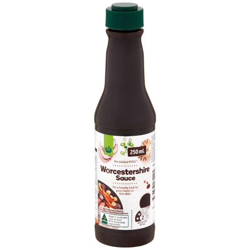 [Expiry:07/08/2027] Woolworths Worcestershire Sauce 250mL