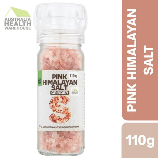 [Expiry: 02/2028]  Woolworths Pink Himalayan Salt Grinder 110g