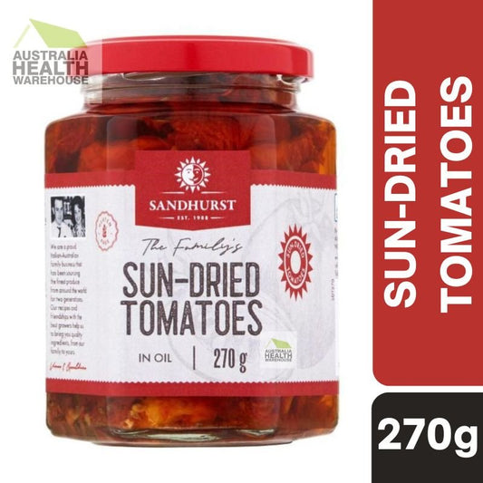 [Expiry: 13/05/2027] Sandhurst Sun-Dried Tomatoes 270g