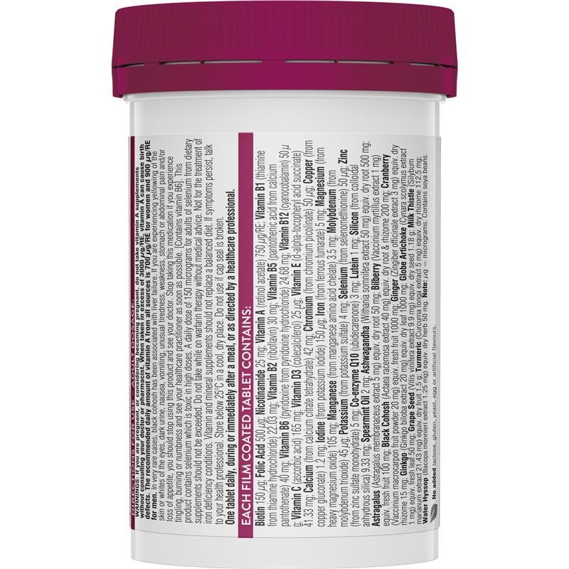 [Expiry: 04/2025] Swisse Ultivite Women's 50+ Multivitamin 60 Tablets