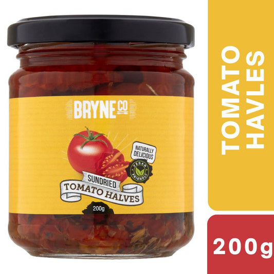 [Expiry Date: 15/05/2028] Bryne Co Sundried Tomato Halves 200g