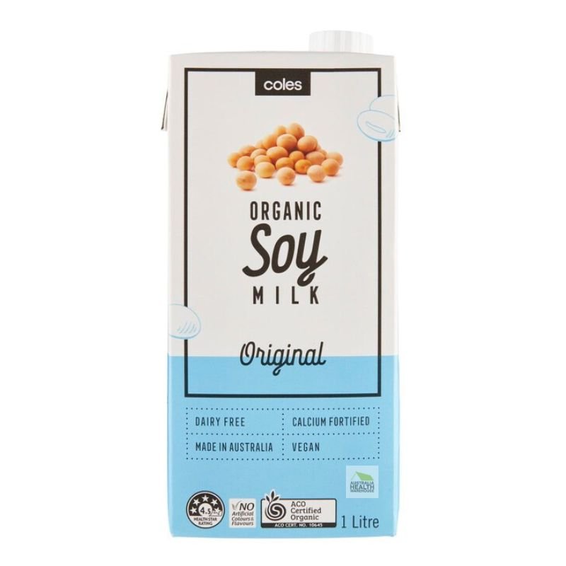 Coles Organic Soy Milk 1 Litre