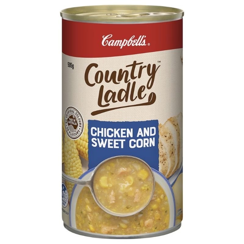 [Expiry Date: 15/09/2028] Campbell's Country Ladle Soup Sweet Corn 505g