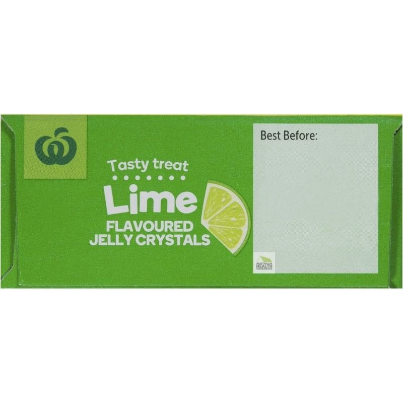 Woolworths Jelly Lime 85g