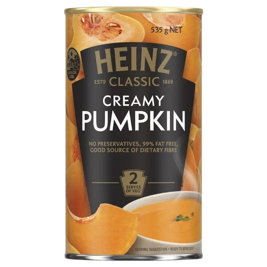 [Expiry Date: 31/07/2028] Heinz Classic Creamy Pumpkin Soup 535g