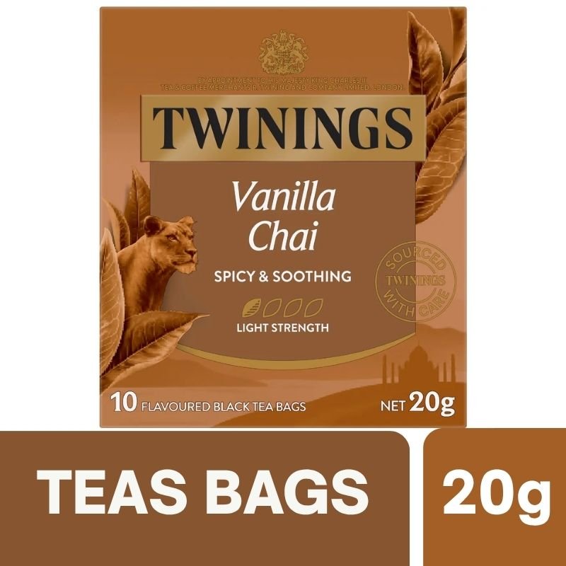 [Expiry: 25/08/2028] Twinings Chai Vanilla Tea Bags 10 pack