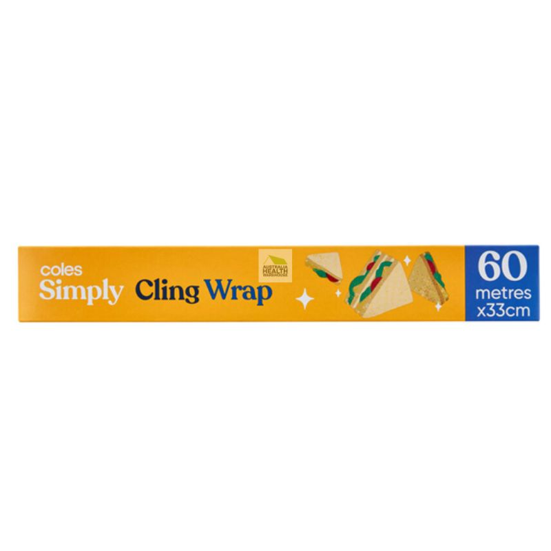 Coles Simply Cling Wrap 60 Metres