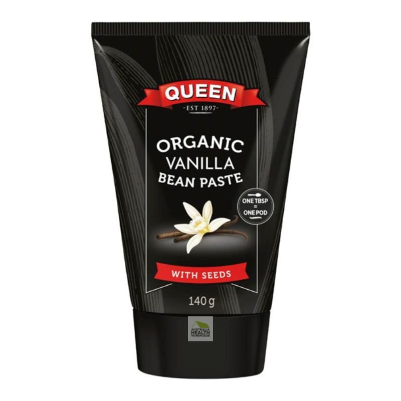Queen Organic Vanilla Bean Paste 140g
