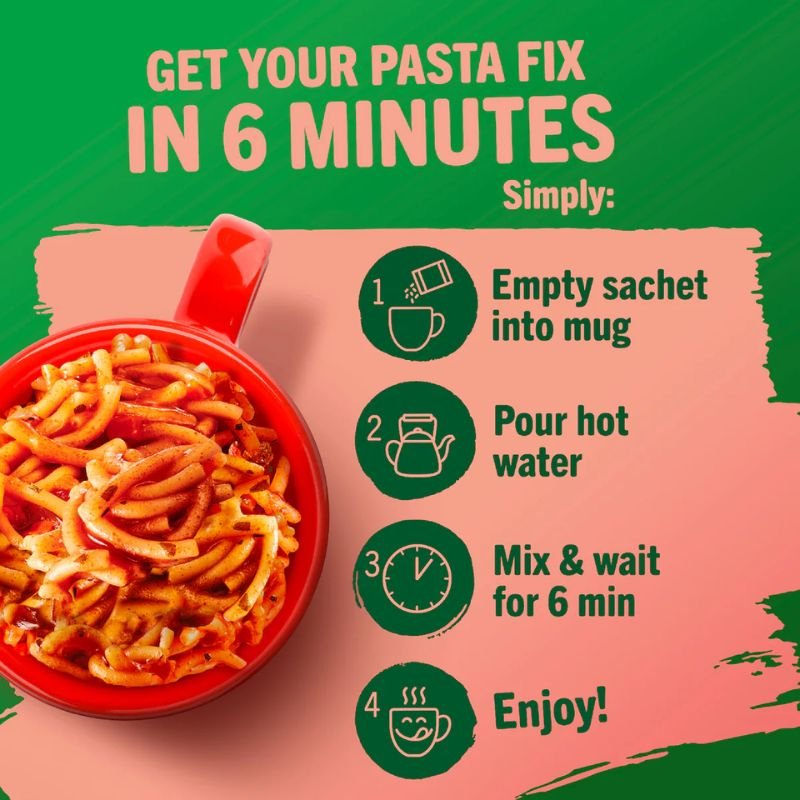 [Expiry Date: 25/12/2026] Continental Instant Pasta Tomato 62g