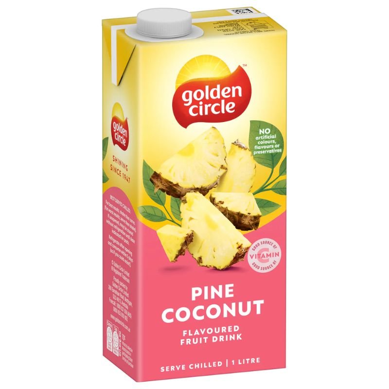 [Expiry Date: 13/10/2026] Golden Circle Pine Coconut Fruit Drink 1 Litre