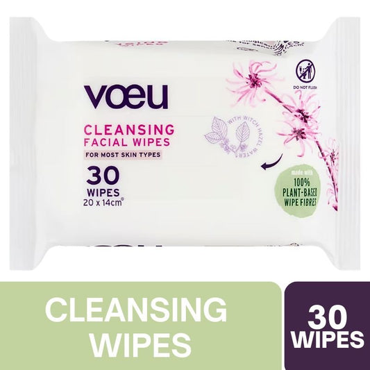 [Expiry Date: 16/01/2028] Voeu Cleansing Facial 30 Wipes