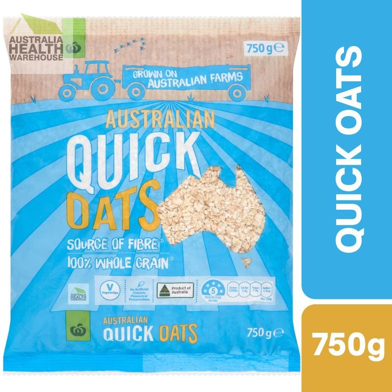 [Expiry: 24/09/2026] Woolworths Quick Oats 750g