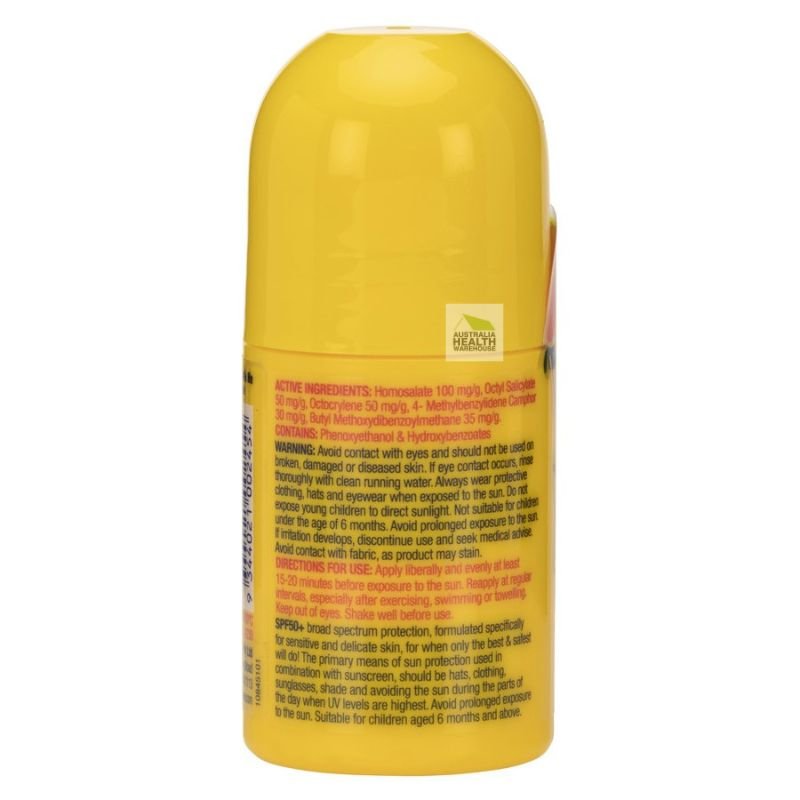 [Expiry: 08/2026] Surf Life Saving SPF50+ Kids Sunsceen Roll-On 75mL