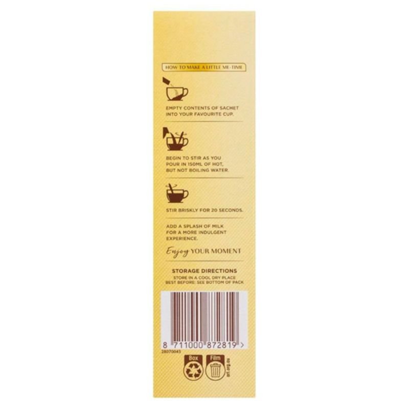 [Expiry:10/07/2027]  Moccona Cafe Classics Cappuccino Coffee 10 Sachets