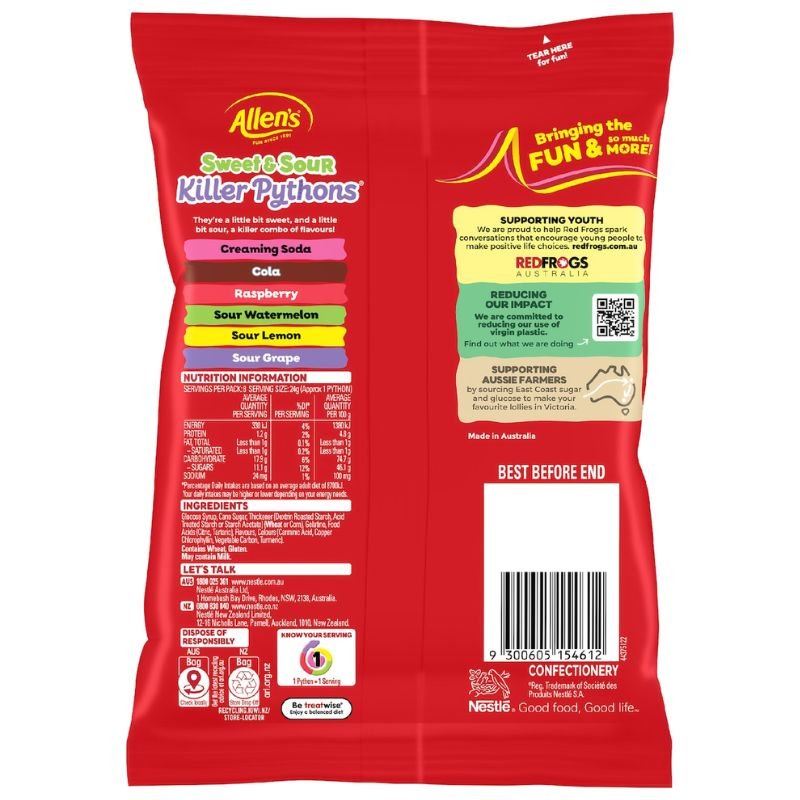[Expiry: 04/2027] Allen's Sweet & Sour Killer Pythons