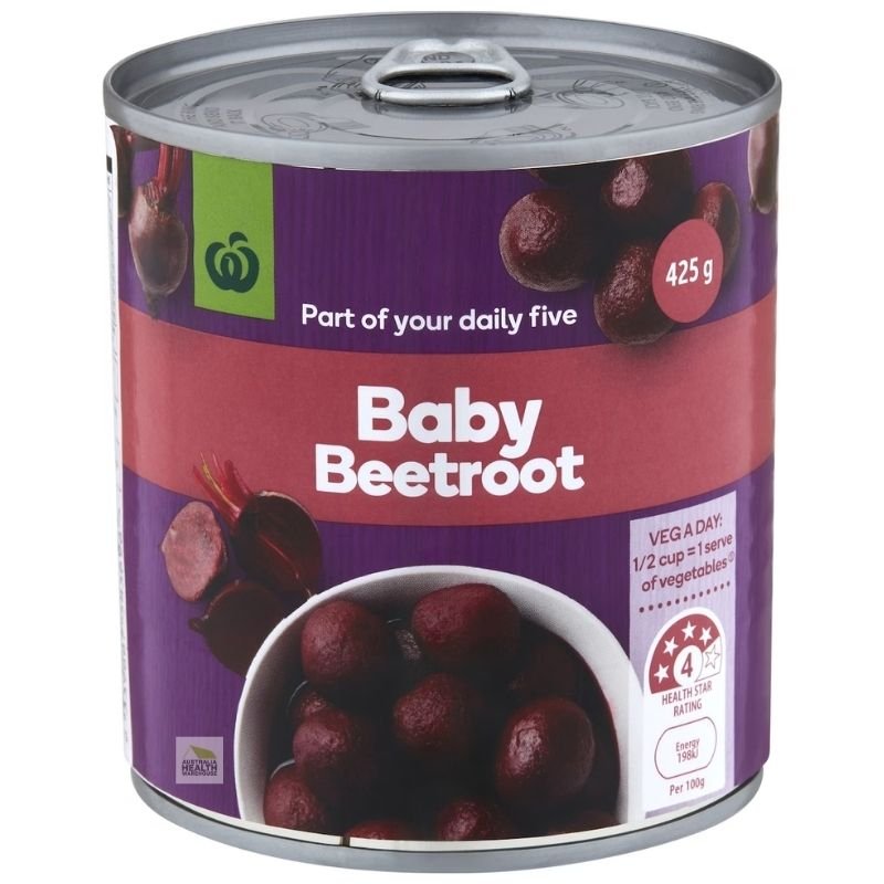 [Expiry Date : 01/07/2028] Woolworths Baby Beetroot 425g|Oz Mart