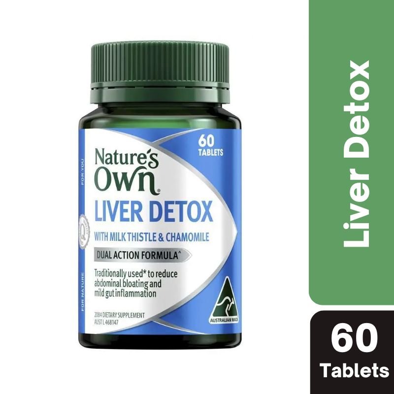 [Expiry: 11/2027] Nature's Own Liver Detox 60 Tablets