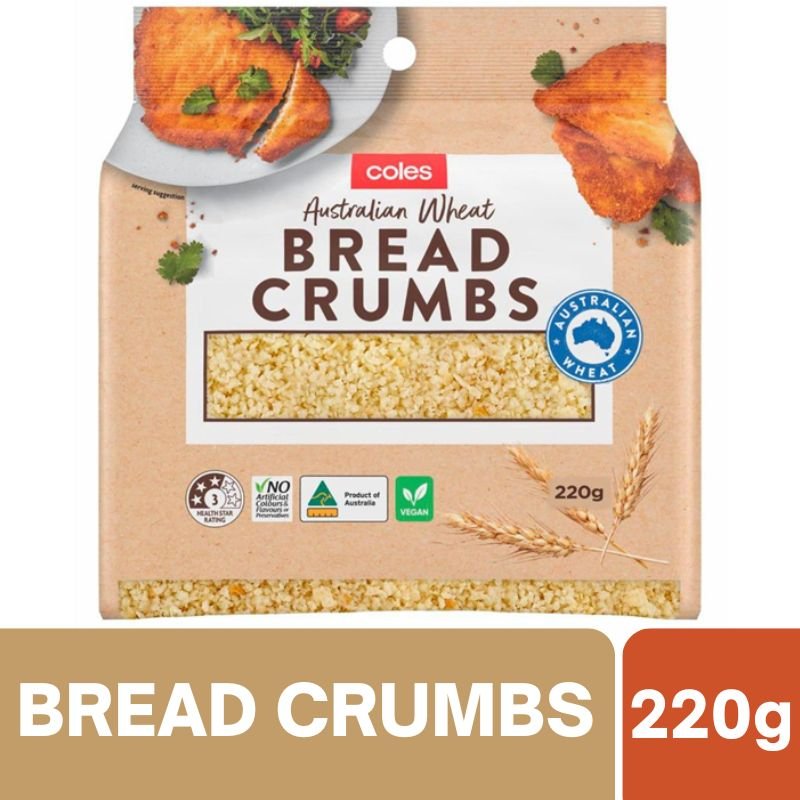 [Expiry: 18/12/2028] Coles Australian Original Bread Crumb 220g