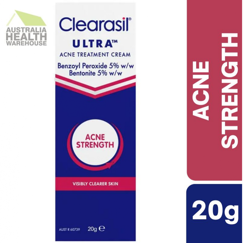 [Expiry: 09/2027] Clearasil Ultra Acne Treatment Cream – Extra Strength 20g